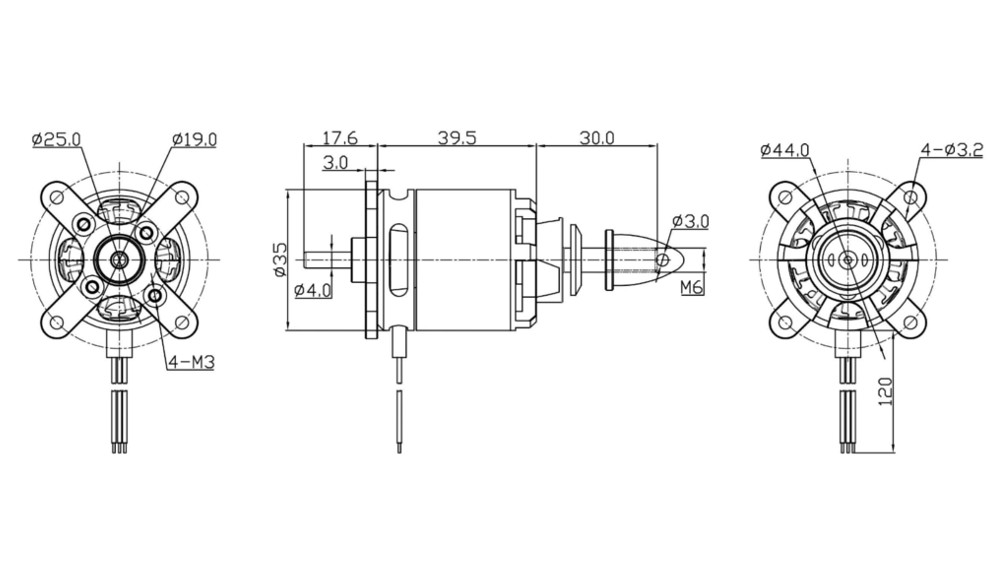 Racerstar-BR2820-1200KV-3-4S-Brushless-Motor-fuumlr-RC-Flugzeug-1643979-9